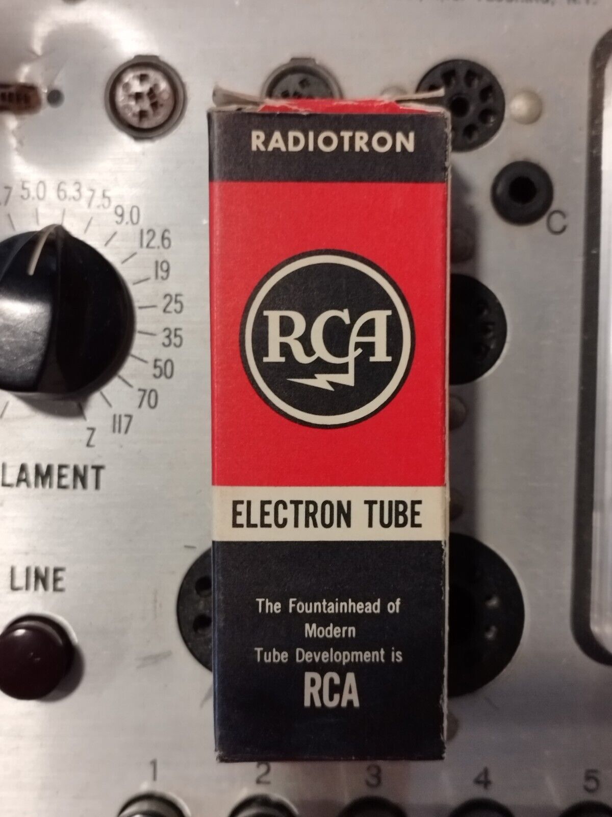 6c5 tube RCA USA - Image 2